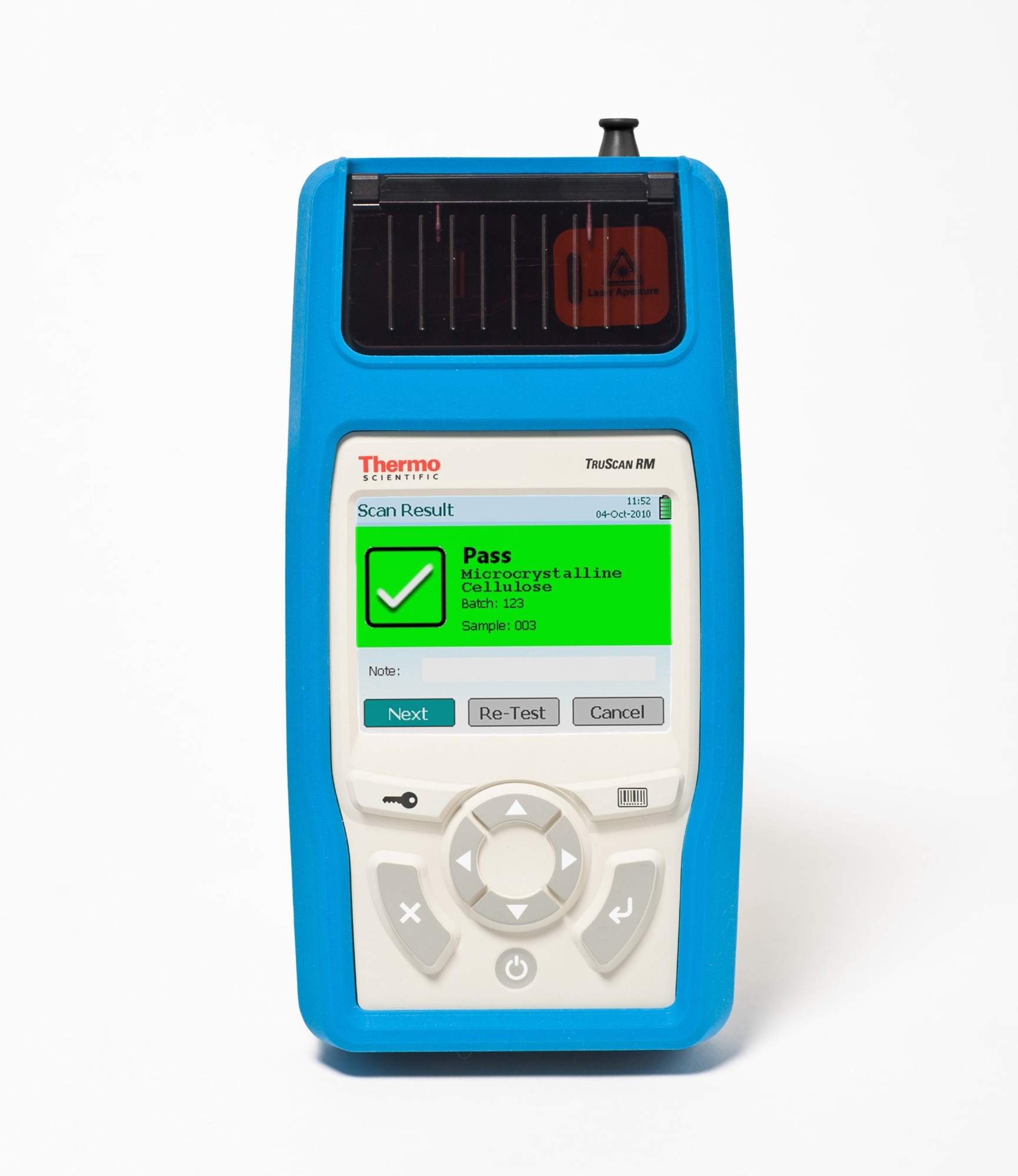 TruScan™ RM Handheld Raman Analyzer for material testing for pharmaceutical and biotechnology manufacturers